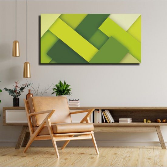 Πίνακας - Πράσινα ορθογώνια
