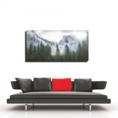 Πίνακας - Χιονισμένα όρη