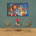 Πίνακας σε Καμβά - Πορφυρά Φύλλα