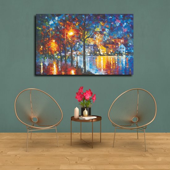 Πίνακας σε Καμβά - Πορφυρά Φύλλα