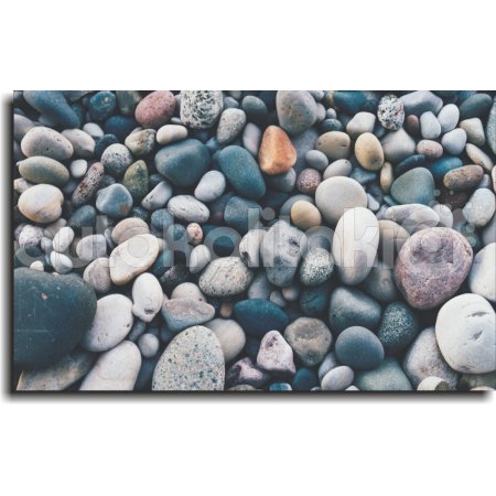 Πίνακας σε Καμβά - Βότσαλα