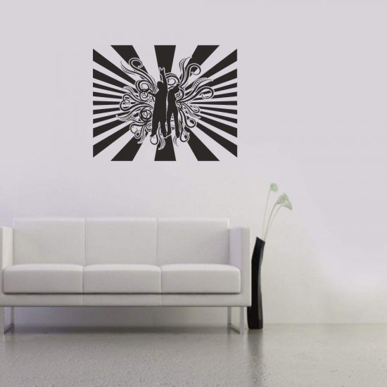 Αυτοκόλλητο Τοίχου - Music lover