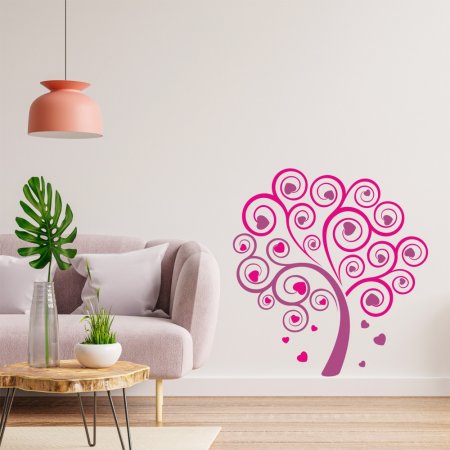 Αυτοκόλλητο τοίχου - Δέντρο αγάπης