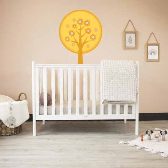 Αυτοκόλλητο τοίχου - Κίτρινο δέντρο