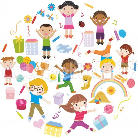 Αυτοκόλλητο τοίχου - Παιδική χαρά Αυτοκόλλητο τοίχου - Παιδική χαρά