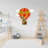 Αυτοκόλλητο τοίχου - Πτήση με αερόστατο