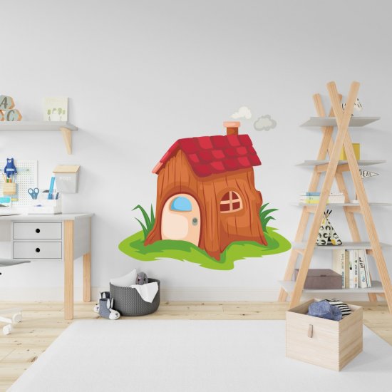 Αυτοκόλλητο τοίχου - Δεντρόσπιτο Αυτοκόλλητο τοίχου - Δεντρόσπιτο