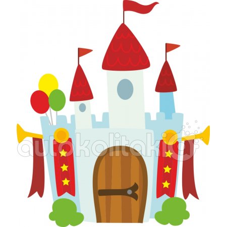 Αυτοκόλλητο τοίχου - Κάστρο