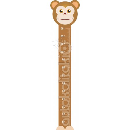 Αυτοκόλλητο τοίχου - Μαϊμουδάκι υψομετρητής