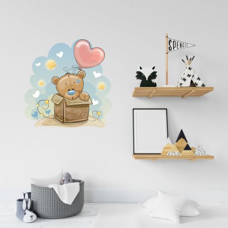 Αυτοκόλλητο τοίχου - Αρκουδάκι 2