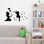 Αυτοκόλλητο τοίχου - Νεράιδα 07