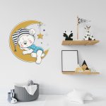 Αυτοκόλλητο τοίχου - Αρκουδάκι 02