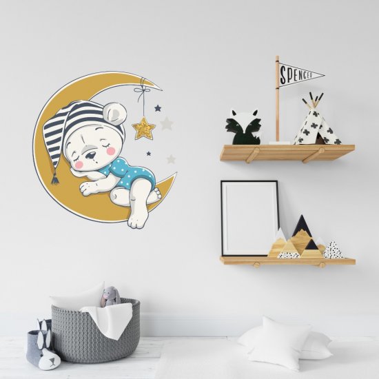Αυτοκόλλητο τοίχου - Αρκουδάκι 02