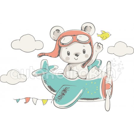 Αυτοκόλλητο τοίχου - Παιδικό Δωμάτιο 10