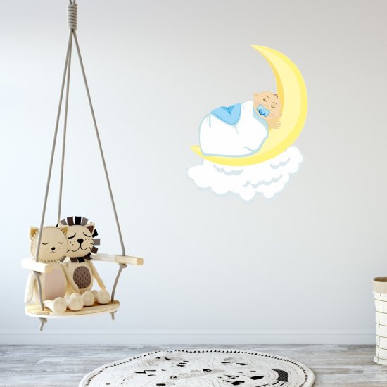 Αυτοκόλλητο τοίχου - Μωράκι που κοιμάται Αυτοκόλλητο τοίχου - Μωράκι που κοιμάται