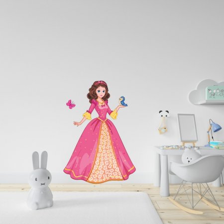 Αυτοκόλλητο τοίχου - Πριγκίπισσα 1
