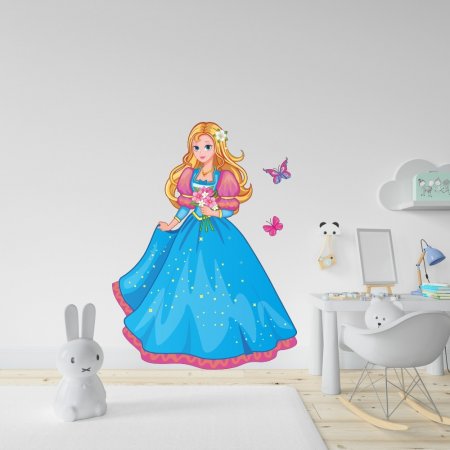 Αυτοκόλλητο τοίχου - Πριγκίπισσα 3