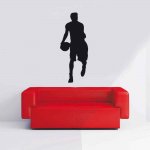 Αυτοκόλλητο τοίχου - Basketball 04