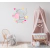 Αυτοκόλλητο τοίχου - Ελεφαντάκι 6 Αυτοκόλλητο τοίχου - Ελεφαντάκι 6