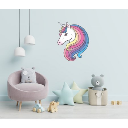 Αυτοκόλλητο τοίχου - Μονόκερος