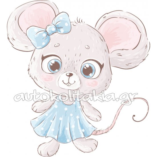 Αυτοκόλλητο τοίχου - Ποντικάκι Αυτοκόλλητο τοίχου - Ποντικάκι