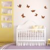 Children's Wall Sticker - Butterflies (7 stickers set)