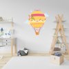 Αυτοκόλλητο τοίχου - Αερόστατο με ζωάκια 6 Αυτοκόλλητο τοίχου - Αερόστατο με ζωάκια 6