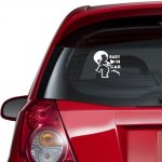 Car Sticker - baby on board 60