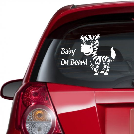 Car sticker - Baby on board 63