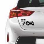 Αυτοκόλλητο αυτοκινήτου - Dont touch my car 4