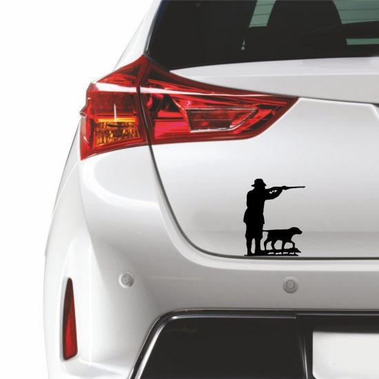 Αυτοκόλλητο αυτοκινήτου - Κυνηγός 4 Αυτοκόλλητο αυτοκινήτου - Κυνηγός 4