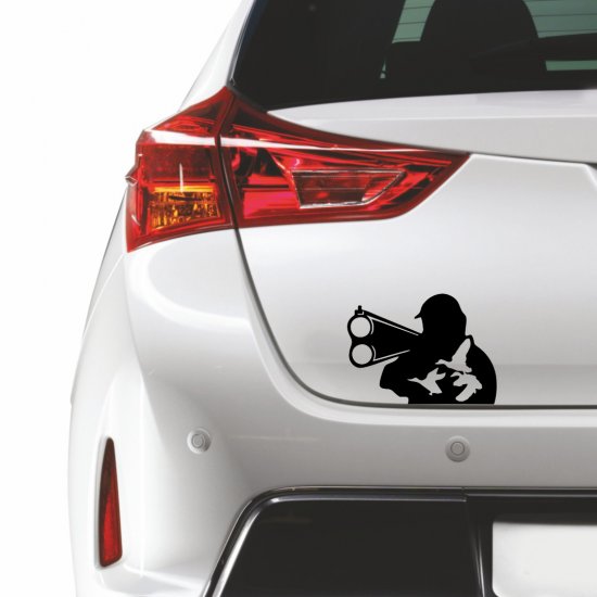 Αυτοκόλλητο αυτοκινήτου - Κυνηγός 7