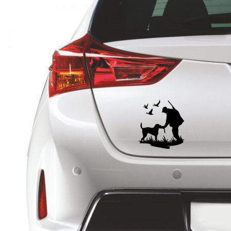 Αυτοκόλλητο αυτοκινήτου - Κυνηγός 8