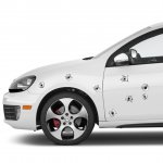 Αυτοκόλλητο αυτοκινήτου - Σφαίρες (Σετ 9 σφαίρες)