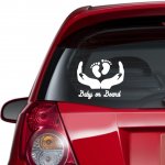 Αυτοκόλλητο αυτοκινήτου - Baby on board 5