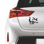 Car Sticker - Dont touch my car 2