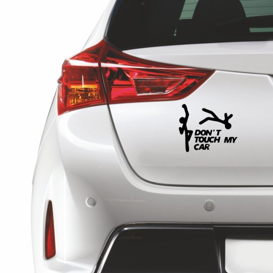 Car Sticker - Dont touch my car 2