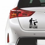 Αυτοκόλλητο αυτοκινήτου - Dont touch my car 3
