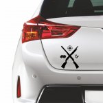 Car Sticker - guns