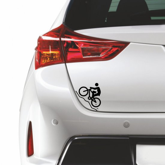 Αυτοκόλλητο αυτοκινήτου - Mountain Bike 2 Αυτοκόλλητο αυτοκινήτου - Mountain Bike 2