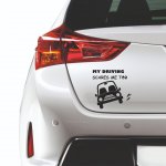 Αυτοκόλλητο αυτοκινήτου -My Driving