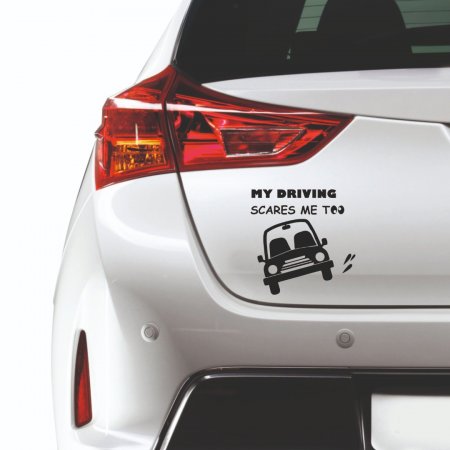 Αυτοκόλλητο αυτοκινήτου -My Driving