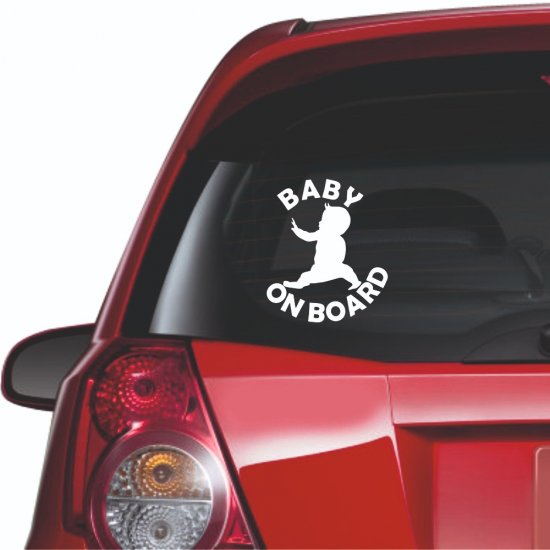 Car Sticker - Kid on board babie