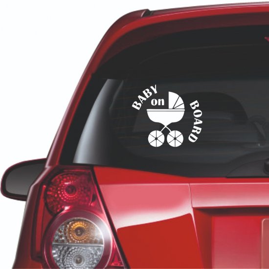 Car Sticker - Kid on board 71