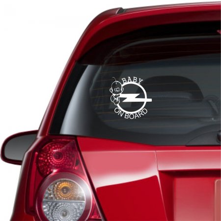 Αυτοκόλλητο αυτοκινήτου - Opel Baby on Board