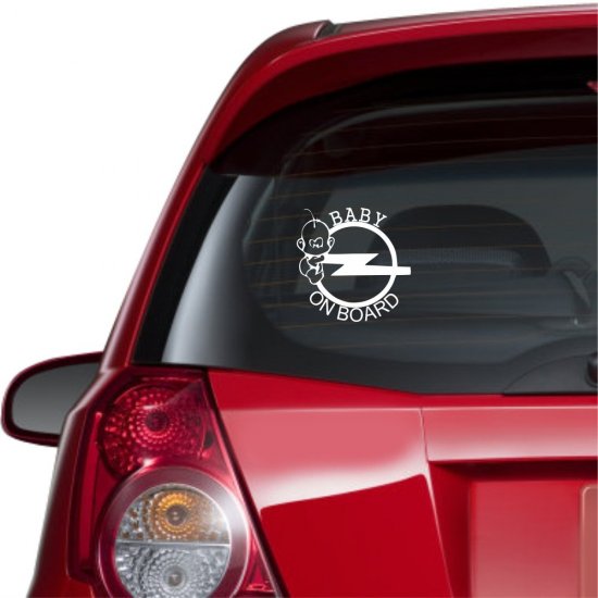 Αυτοκόλλητο αυτοκινήτου - Opel Baby on Board