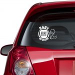 Αυτοκόλλητο αυτοκινήτου - Fiat Baby on Board