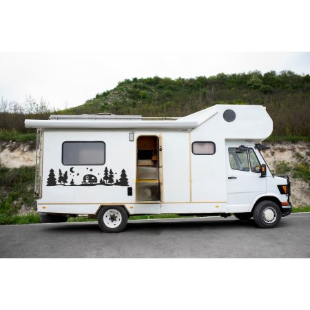 Αυτοκόλλητο αυτοκινήτου - Κάμπινγκ