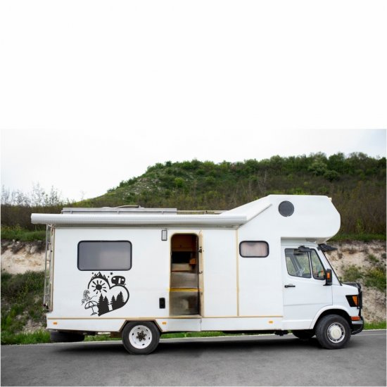 Αυτοκόλλητο αυτοκινήτου - Κάμπινγκ 7