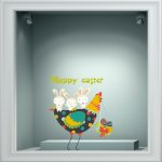 Αυτοκόλλητο Βιτρίνας - Κοτούλα